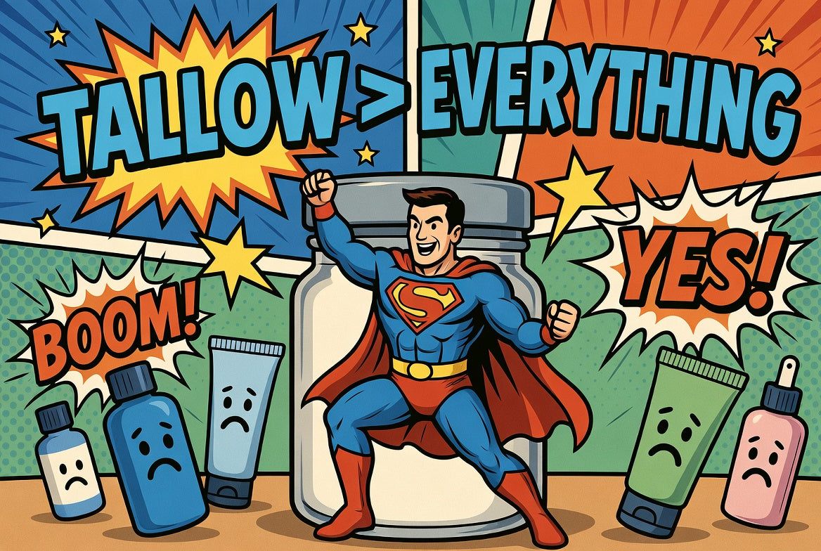 Why Grass-Fed Tallow Beats Conventional Skincare Products